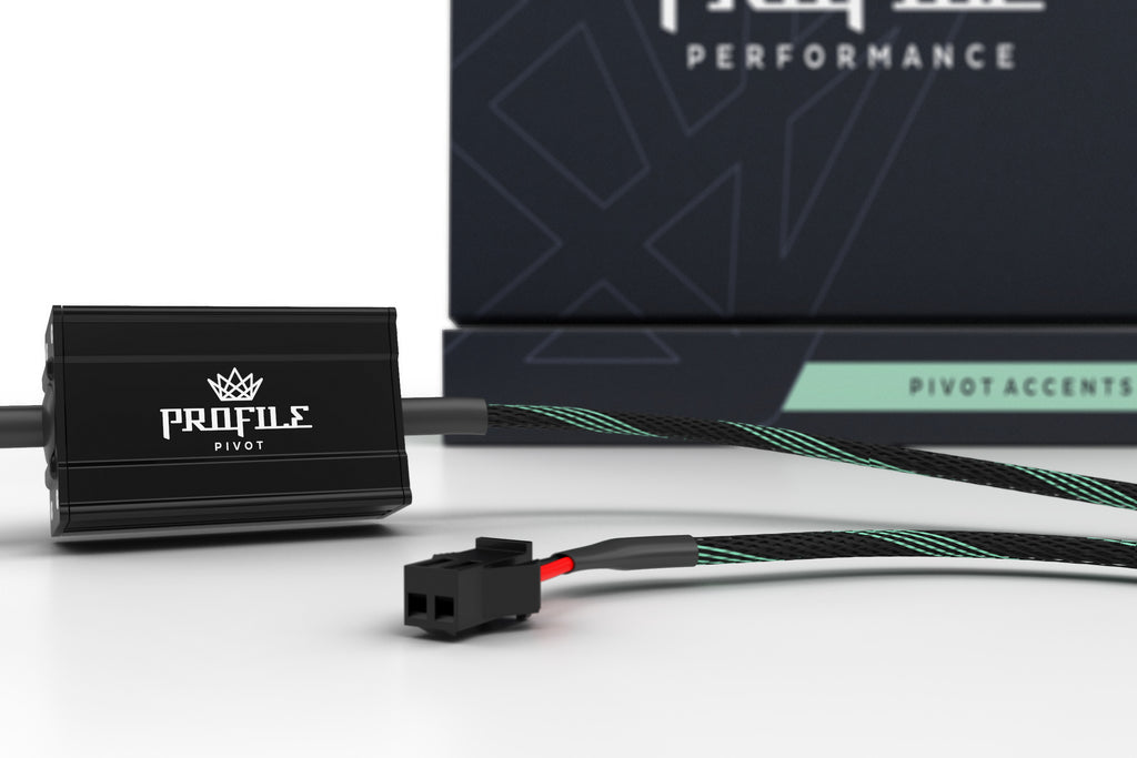 Profile LED183 6in Pivot Strip w/ Driver Dual Red