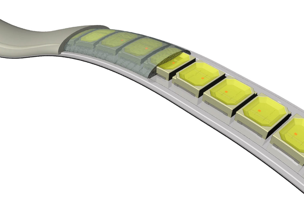 Profile LED282 12in Pivot Strip w/ Driver Switchback Sequential