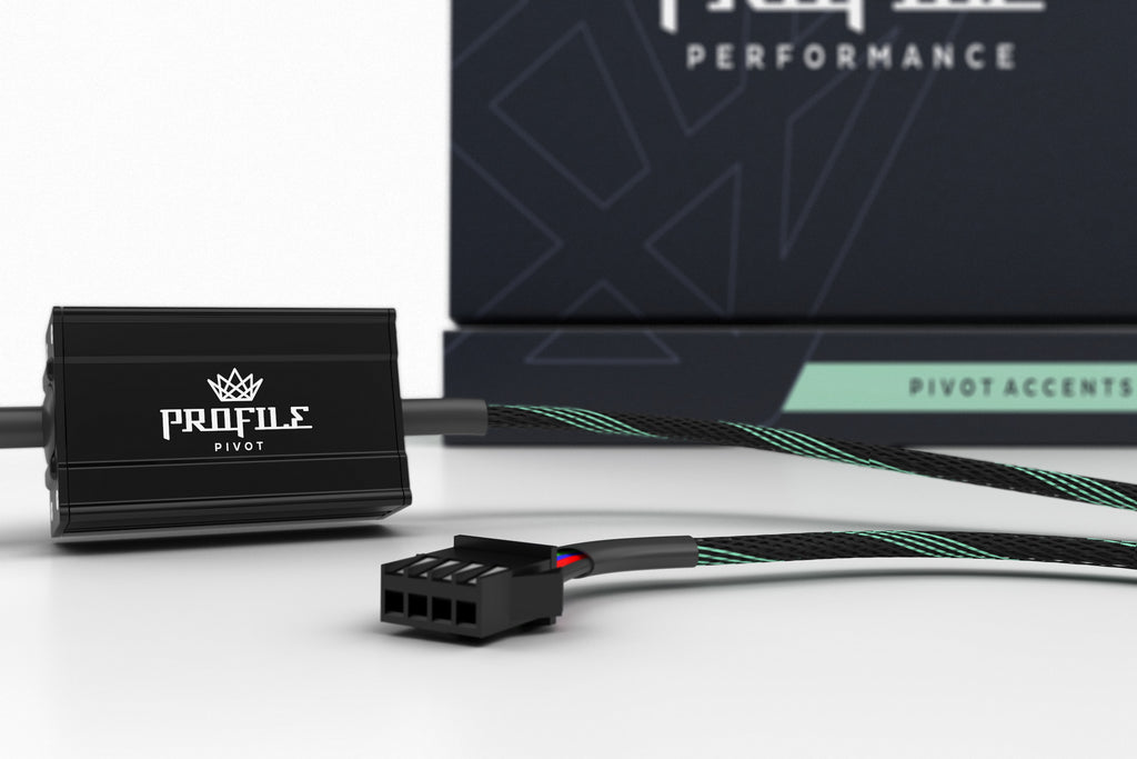 Profile LED282 12in Pivot Strip w/ Driver Switchback Sequential