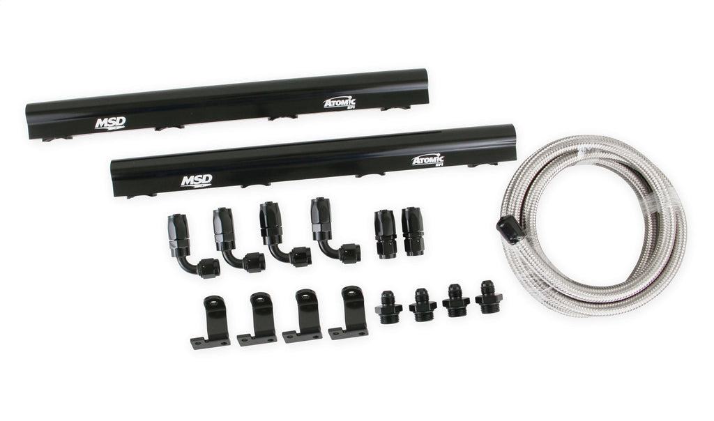 MSD Ignition 2725 MSD Atomic EFI Billet Fuel Rail Kit