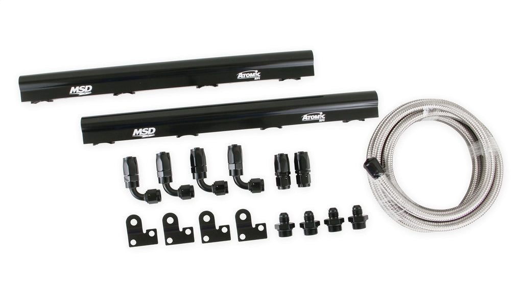 MSD Ignition 2725 MSD Atomic EFI Billet Fuel Rail Kit