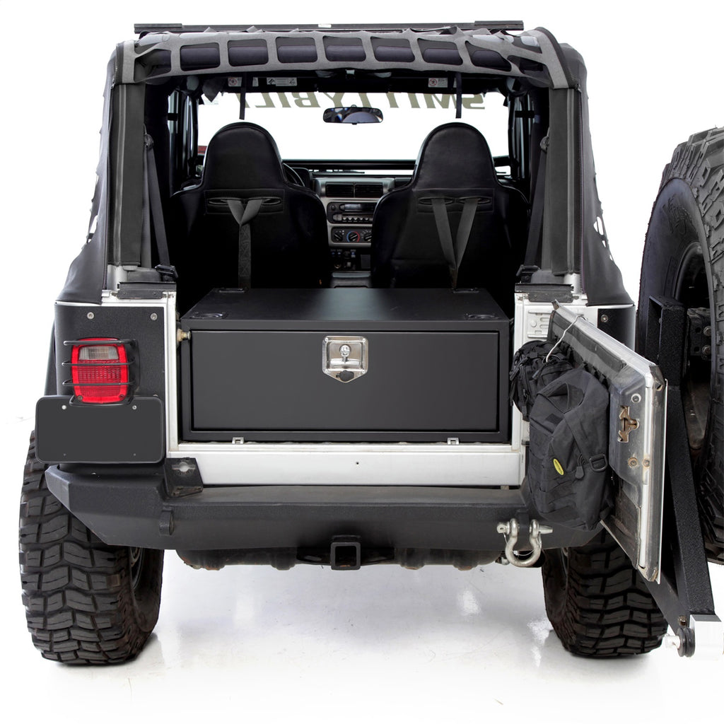 Smittybilt 2761 Security Storage Vault Fits 87-06 Wrangler (TJ) Wrangler (YJ)