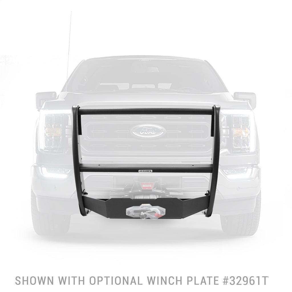 Go Rhino 32961T 3100 Series StepGuard Winch Plate Kit Fits 18-20 F-150