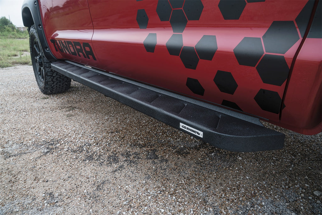 Go Rhino 63441687PC RB10 Running Boards w/Mounting Brackets Kit Fits Tundra
