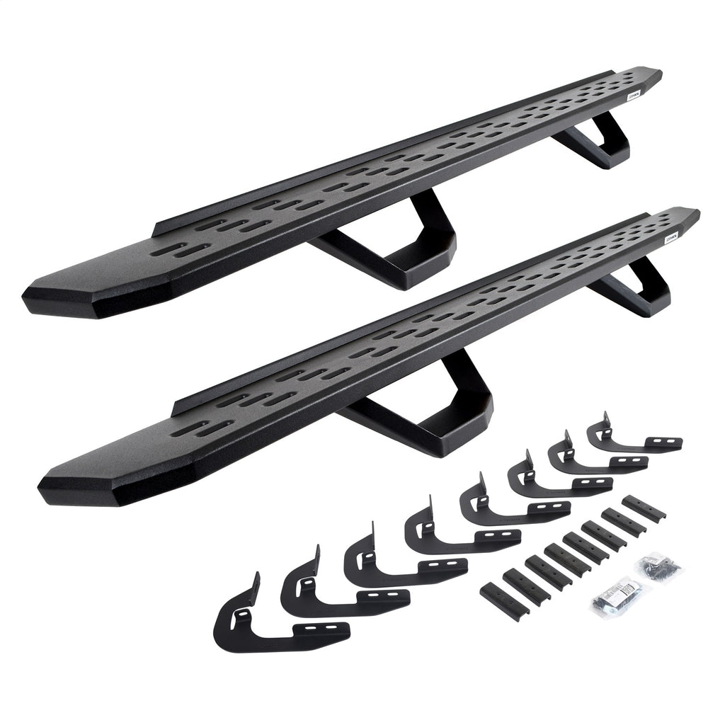 Go Rhino 6960478720PC RB30 Running Boards w/Mounting Brackets