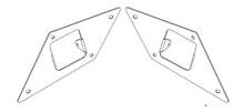Load image into Gallery viewer, Go Rhino 243882T BR5 Front Light Plates Fits 16-23 Tacoma