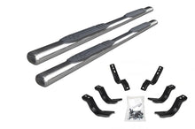 Load image into Gallery viewer, Go Rhino 104442987PS 4 in. 1000 Series Side Steps w/Mounting Brackets Kit