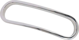 Kentrol 30000 Polished Silver Jeep JK Parking Brake Bezel 07-10 Wrangler JK