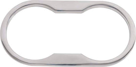 Kentrol 30002 Polished Silver Cup Holder Bezel 07-10 Wrangler JK