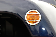 Load image into Gallery viewer, Kentrol 30008 Polished Silver Side Marker Covers Pair 07-18 Wrangler JK