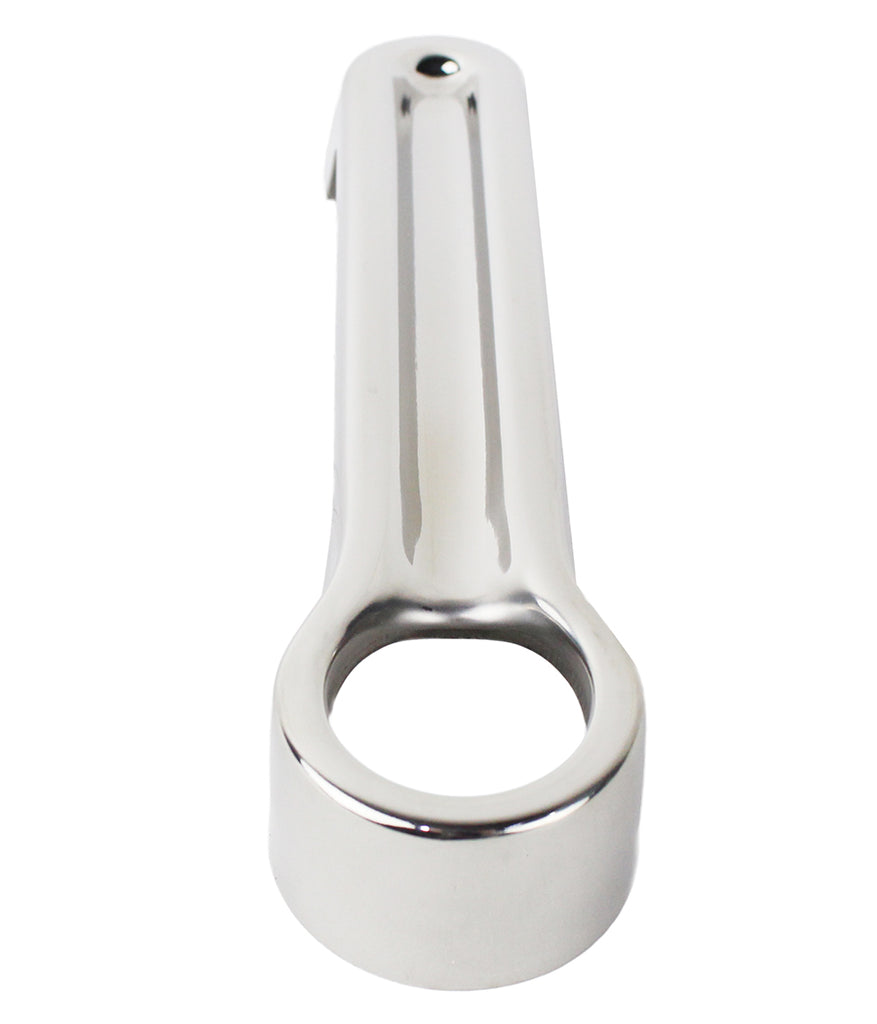 Kentrol 30011 Polished Silver Exterior Door Handle Covers 6 Pc 07-18 Wrangler JK