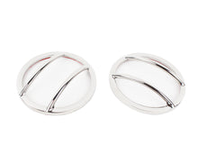 Load image into Gallery viewer, Kentrol 30014 Polished Silver Fog Light Cover Pair 07-18 Wrangler JK