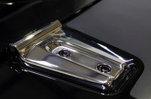 Load image into Gallery viewer, Kentrol 30019 Polished Silver Hood Hinge Overlays Pair 07-18 Wrangler JK