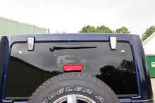 Load image into Gallery viewer, Kentrol 30022 Polished Silver Liftgate Button Covers Pair 07-18 Wrangler JK