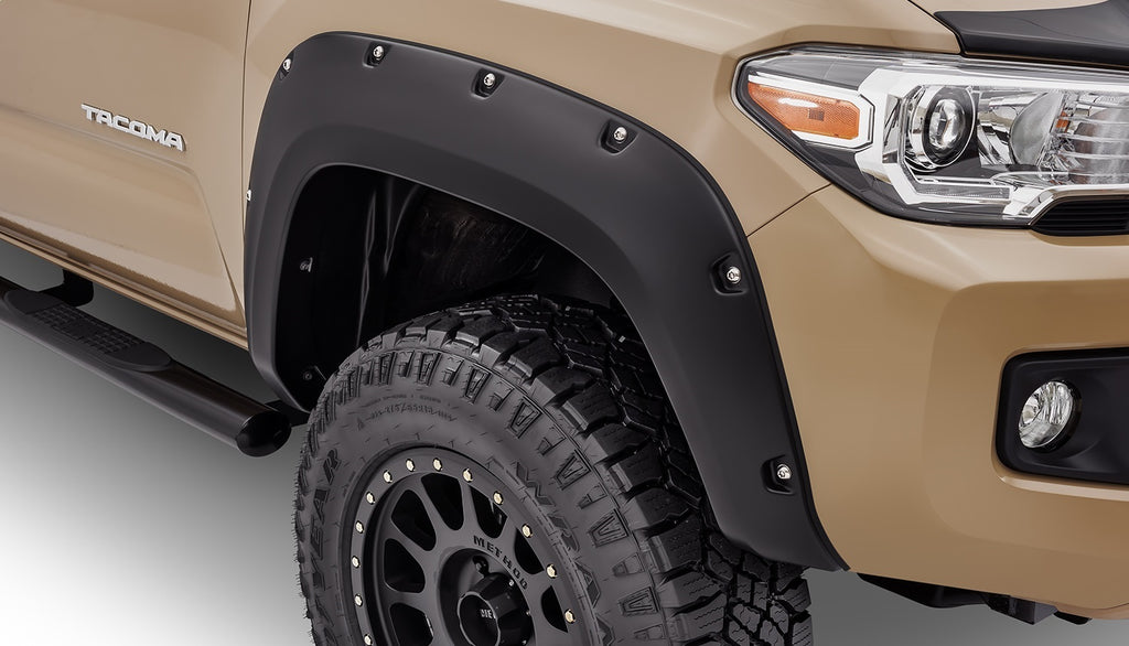 Bushwacker 30047-02 Pocket Style Fender Flares Fits 16-23 Tacoma