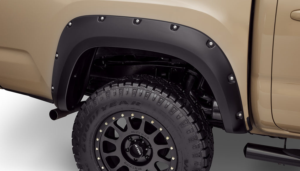 Bushwacker 30048-02 Pocket Style Fender Flares Fits 16-23 Tacoma