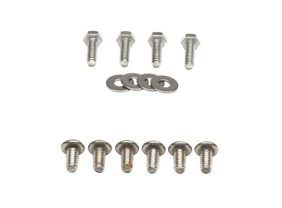 Kentrol 30421 Polished Silver Liftgate Hinge Pair 77-86 CJ7