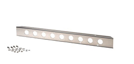 Kentrol 30428 Polished Silver 42 Inch Front Bumper with holes 45-86 CJ