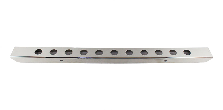 Kentrol 30429WH Polished Silver 54 Inch Front Bumper w holes 45-86 CJ