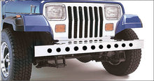 Load image into Gallery viewer, Kentrol 30436WH Polished  54” Front Bumper w Holes 87-95 Wrangler TJ
