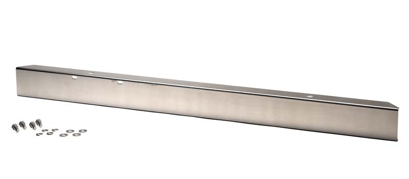 Kentrol 30437WH Polished Silver 54 Inch Front Bumper wo holes 87-95 Wrangler TJ