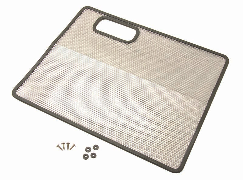 Kentrol 30440 Polished Silver Bug Shield 87-95 Wrangler TJ