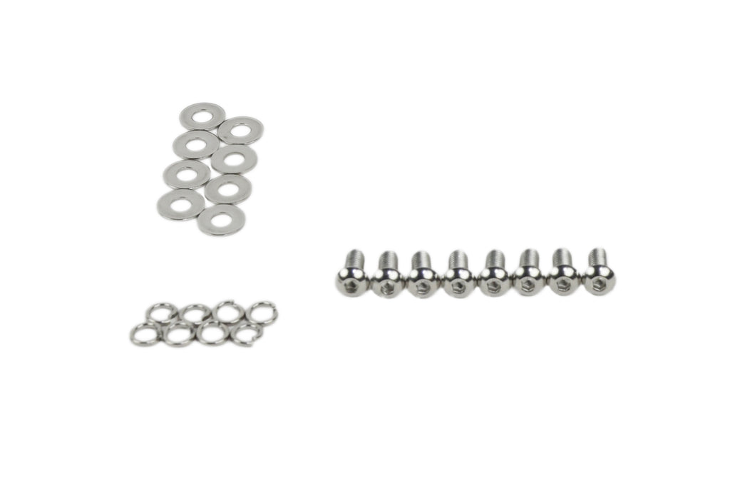 Kentrol 30442 Polished Silver Tailgate Hinge Pair 87-95 Wrangler TJ