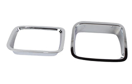 Kentrol 30463 Chrome Plated Headlight Bezels Pair 87-95 Wrangler TJ