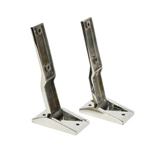 Load image into Gallery viewer, Kentrol 30478 Polished Silver Tailgate Hinge Pair 97-04 Wrangler TJ