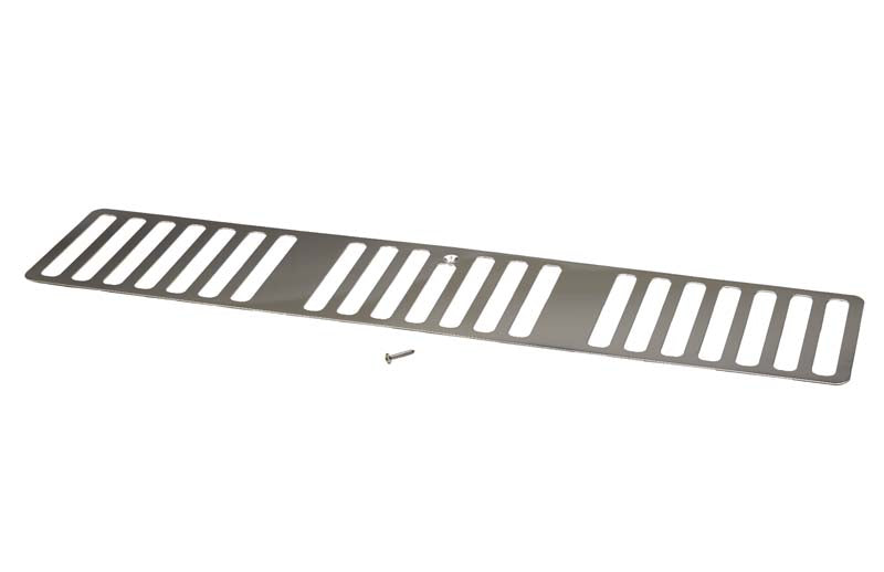 Kentrol 30495 Polished Silver Hood Vent 97 Wrangler TJ