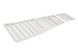 Kentrol 30495 Polished Silver Hood Vent 97 Wrangler TJ