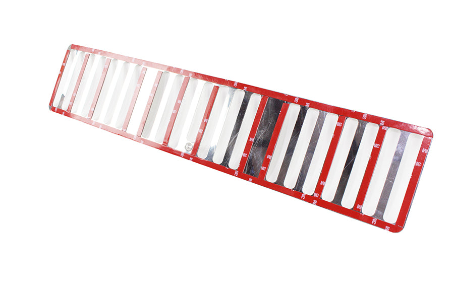 Kentrol 30495 Polished Silver Hood Vent 97 Wrangler TJ