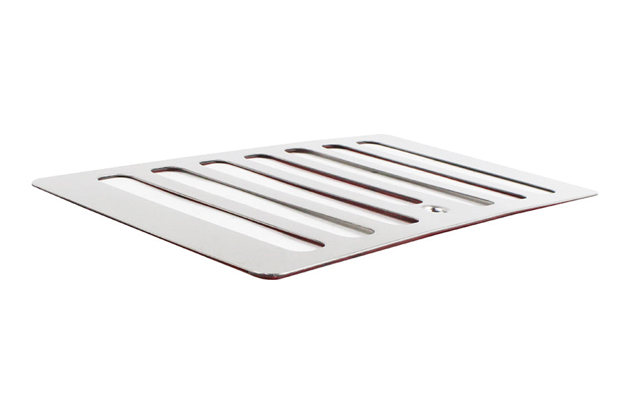 Kentrol 30500 Polished Silver Hood Vent 98-06 Wrangler TJ