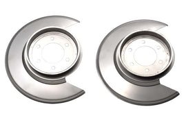 Kentrol 30501 Polished Silver Disc Brake Dust Cover Pair 76-78 CJ