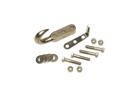 Kentrol 30509 Polished Silver Tow Hook 1972-2006 Jeep CJ, YJ, and TJ
