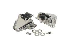 Load image into Gallery viewer, Kentrol 30513 Polished Silver Interior Door Latch Brackets 81-95 CJ Wrangler YJ