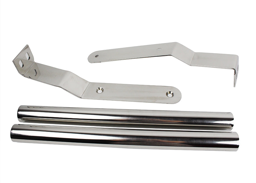 Kentrol 30515 Polished Silver Grill Guard 87-06 Wrangler TJ/YJ