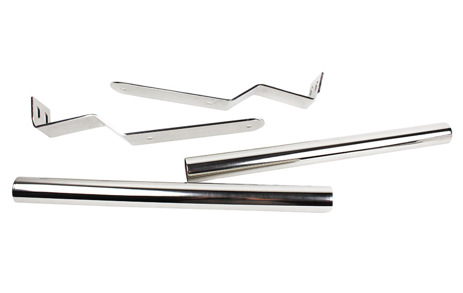 Kentrol 30515 Polished Silver Grill Guard 87-06 Wrangler TJ/YJ