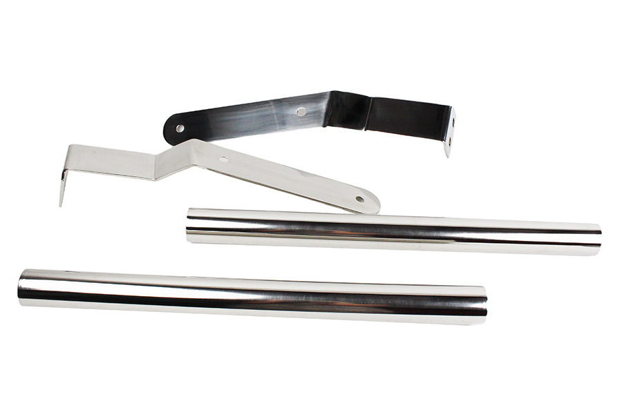 Kentrol 30515 Polished Silver Grill Guard 87-06 Wrangler TJ/YJ