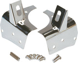 Kentrol 30532 Polished Silver Light Bracket Pair 97-06 Wrangler TJ