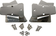 Load image into Gallery viewer, Kentrol 30542 Polished Silver Mirror Relocation Bracket Pair 03-06 Wrangler TJ