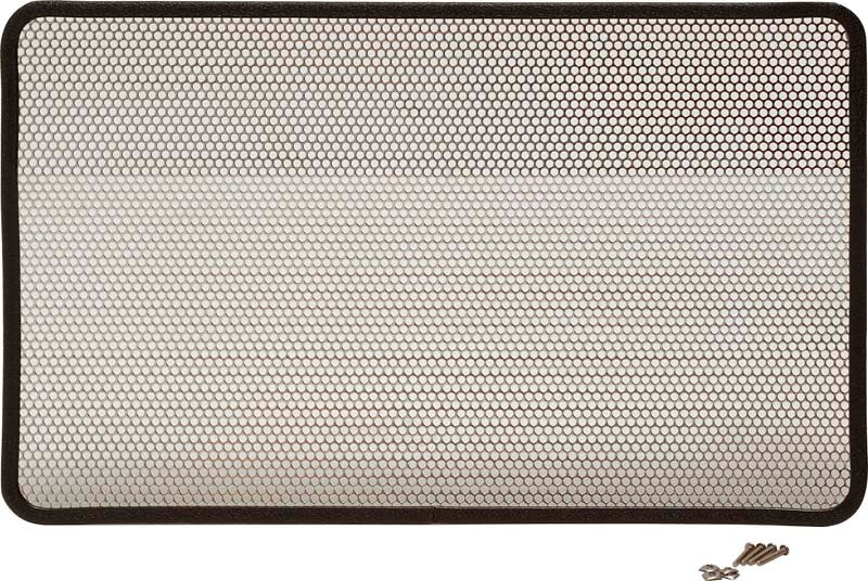 Kentrol 30550 Polished Silver Bug Shield 98-06 Wrangler TJ