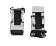 Load image into Gallery viewer, Kentrol 30563 Polished Silver Hood Catch Pair TJ Style 42-95 CJ and Wrangler YJ