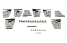 Load image into Gallery viewer, Kentrol 30576 Polished Silver Door Hinge Set 8 Pieces 4 Door 07-18 Wrangler JK