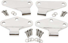 Load image into Gallery viewer, Kentrol 30580 Polished Silver Body Door Hinge Set 4 Pc 2 Door 07-18 Wrangler JK