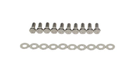 Kentrol 30580 Polished Silver Body Door Hinge Set 4 Pc 2 Door 07-18 Wrangler JK