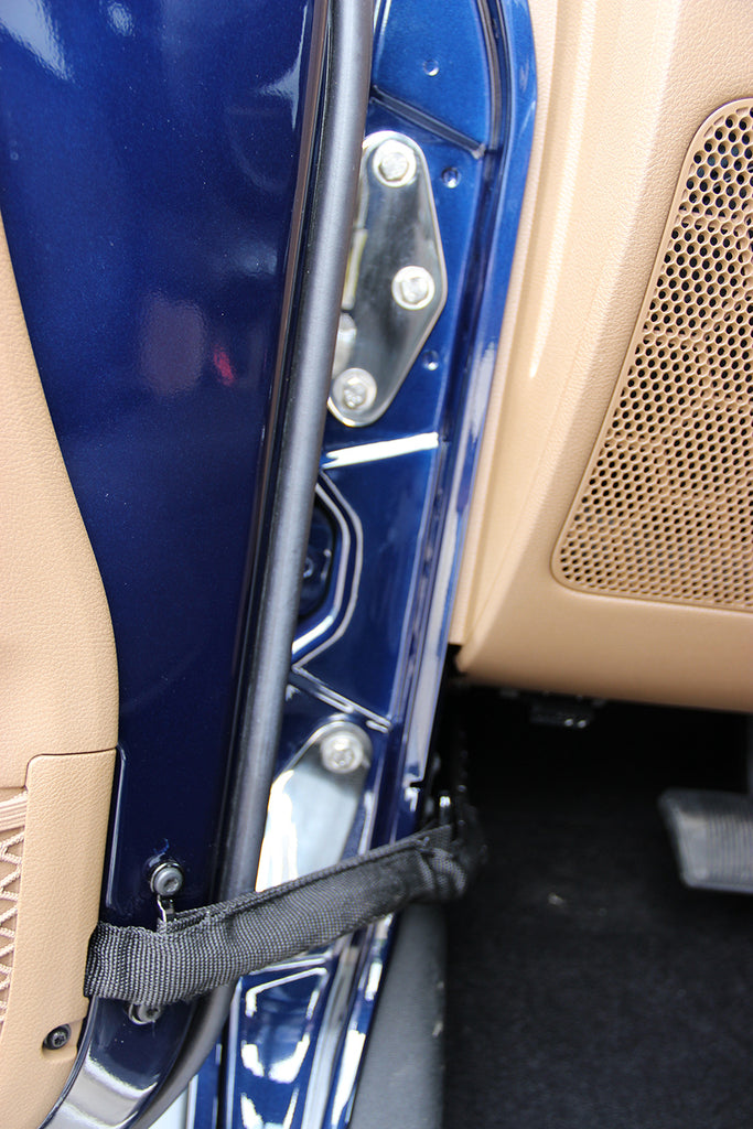 Kentrol 30581 Polished Silver Body Door Hinge Set 8 Pc 4 Door 07-18 Wrangler JK