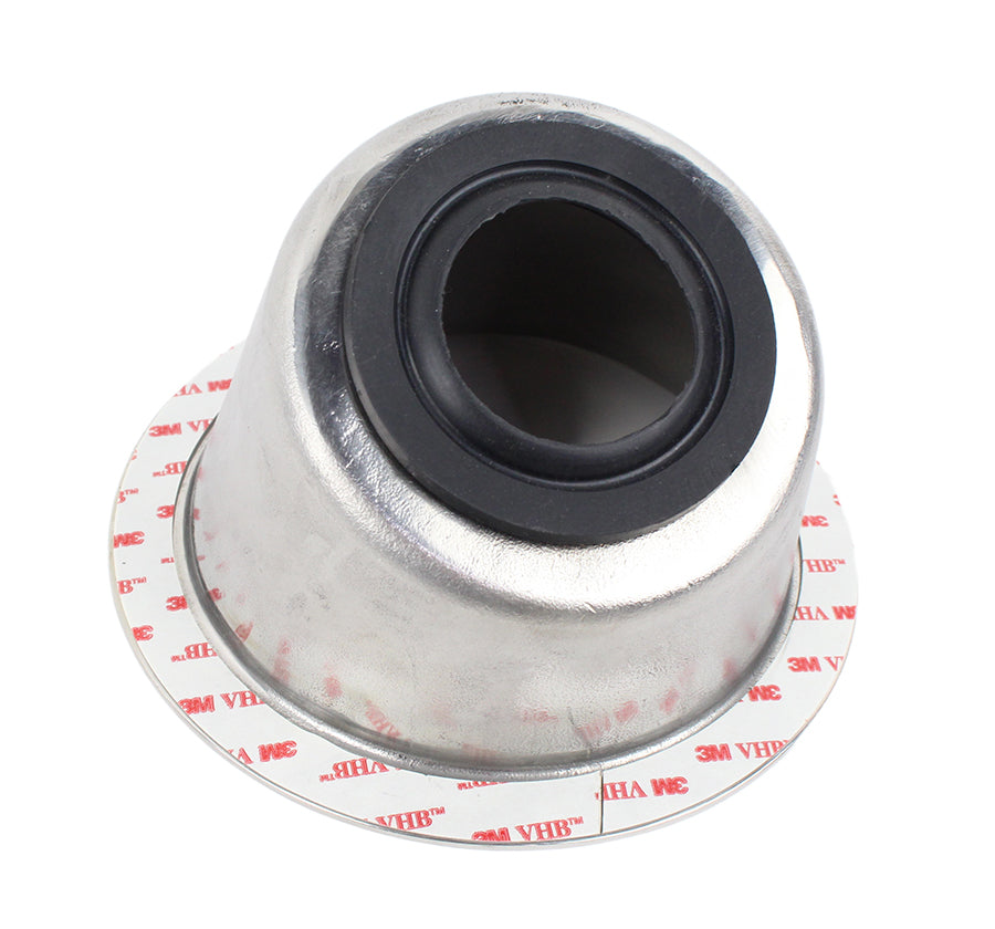 Kentrol 30587 Polished Silver Gas Filler Neck 2 Door 07-18 Wrangler JK