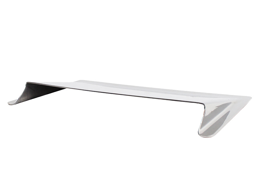 Kentrol 30589 Polished Silver Hood Vent Air Scoop 07-18 Wrangler JK