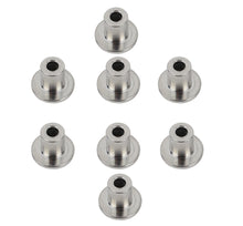 Load image into Gallery viewer, Kentrol 30712 Polished Silver OEM Anti-Theft Door Nuts 4 Door 07-18 Wrangler JK